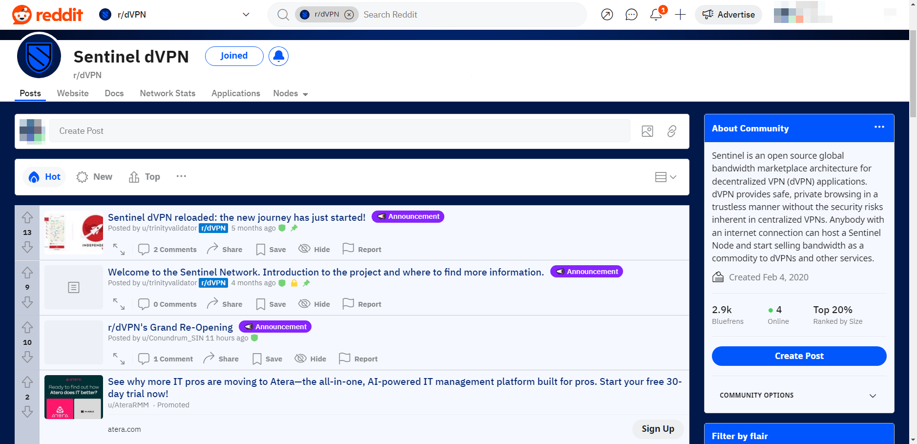 Back in Blue: r/dVPN's Grand Re-Opening